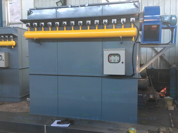 承德市灤平縣選礦廠破碎機布袋除塵器發貨